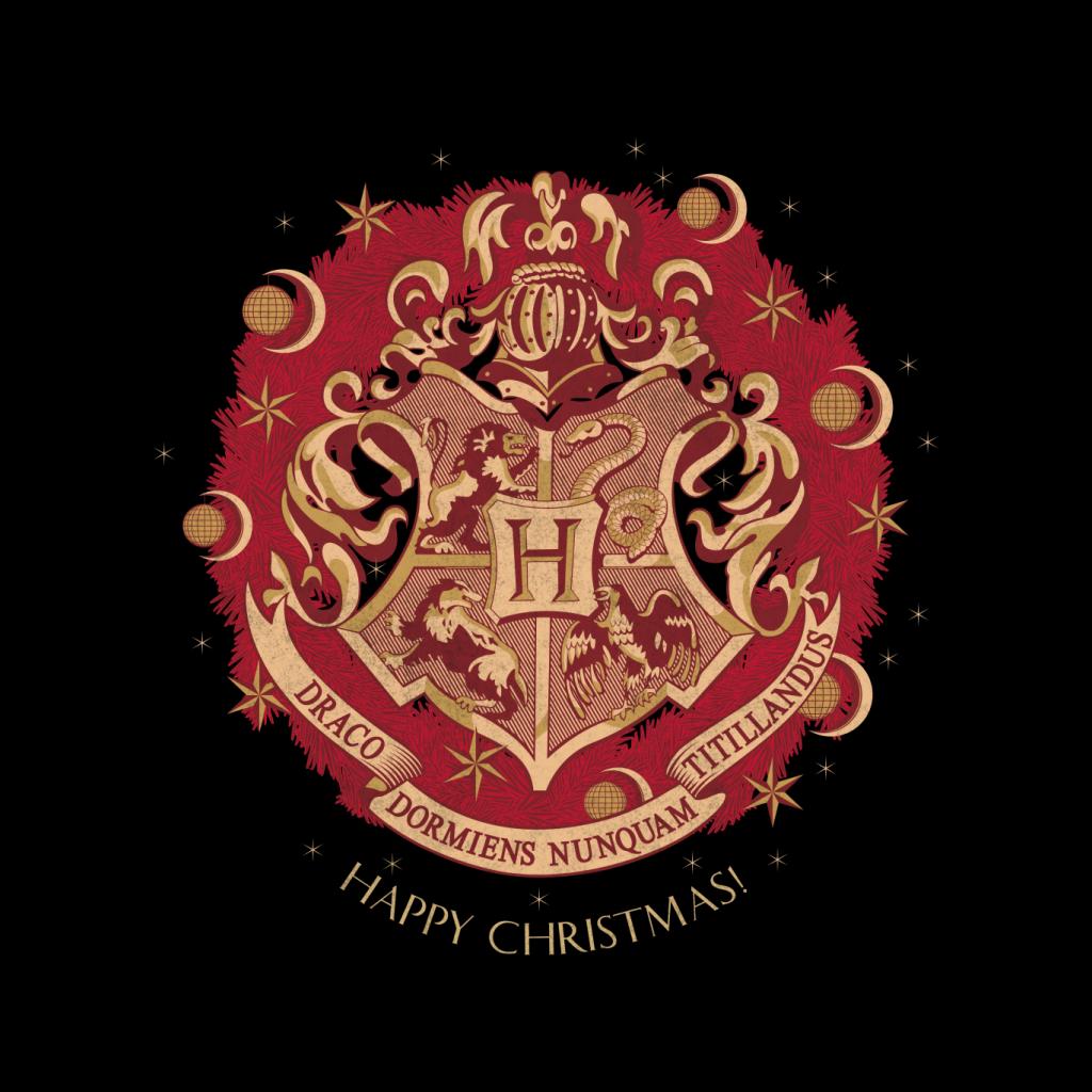 Harry Potter Christmas Hogwarts Crest Kid's T-Shirt product image 2