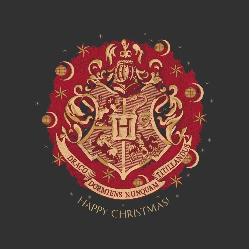 Harry Potter Christmas Hogwarts Crest Kid's Sweatshirt product image 5