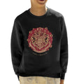 Harry Potter Christmas Hogwarts Crest Kid's Sweatshirt product image 1
