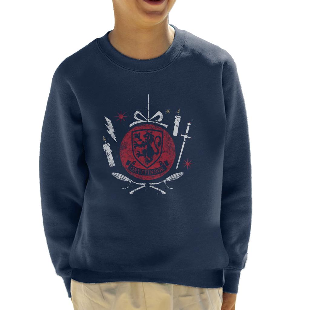 Harry Potter Christmas Gryffindor Bauble Kid's Sweatshirt product image 4