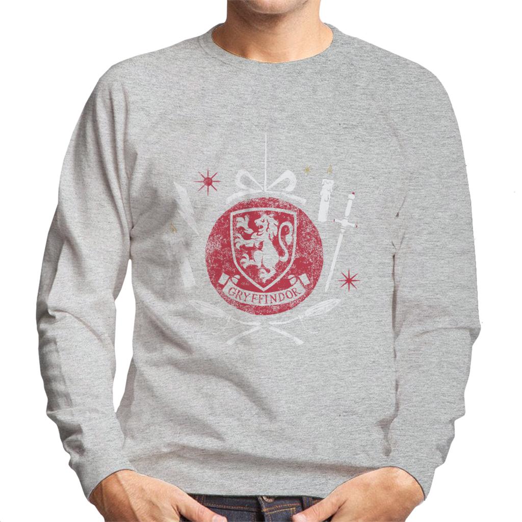 Harry Potter Christmas Gryffindor Bauble Men's Sweatshirt product image 1
