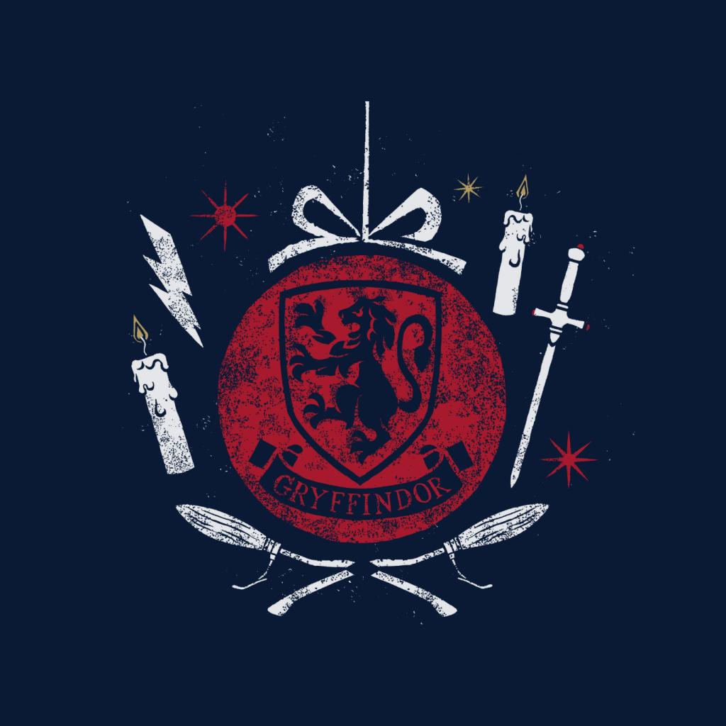 Harry Potter Christmas Gryffindor Bauble Men's Sweatshirt product image 5