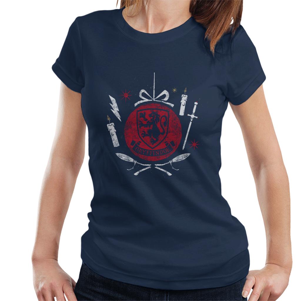 Harry Potter Christmas Gryffindor Bauble Women's T-Shirt product image 4
