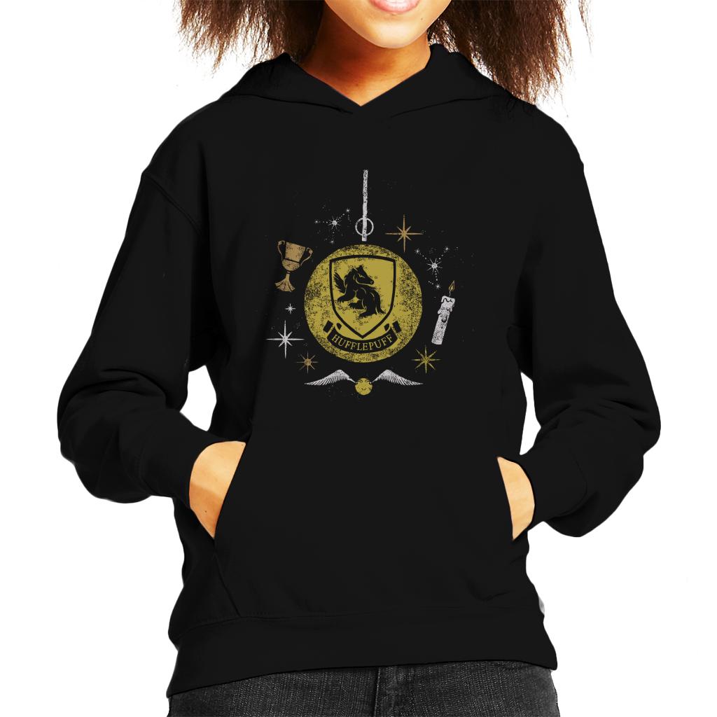 Harry Potter Christmas Hufflepuff Bauble Kid's Hooded product image 1