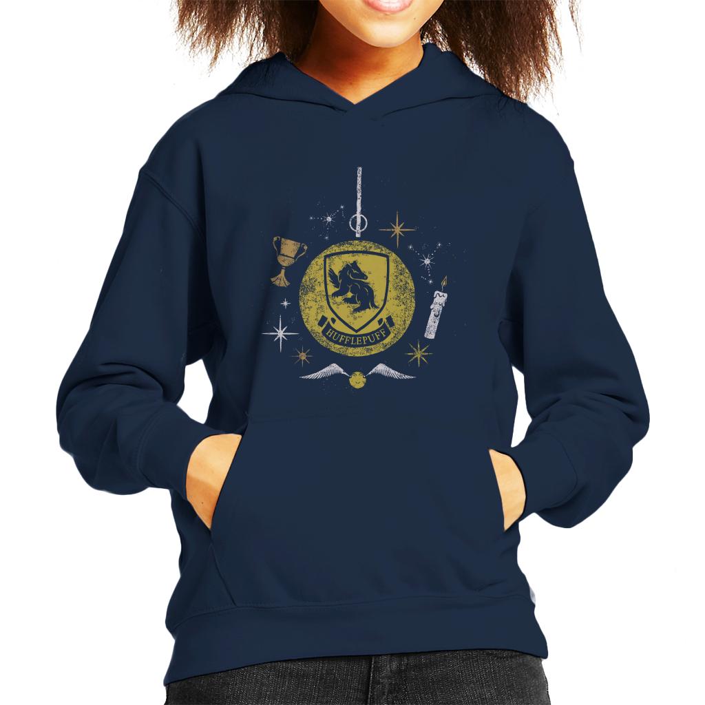 Harry Potter Christmas Hufflepuff Bauble Kid's Hooded product image 4