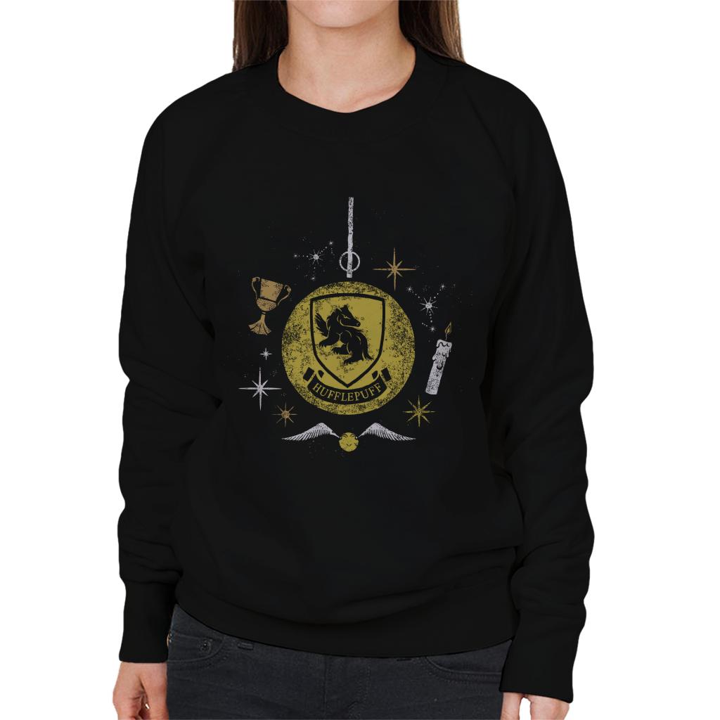 Harry Potter Christmas Hufflepuff Bauble Women's Sweatshirt product image 1
