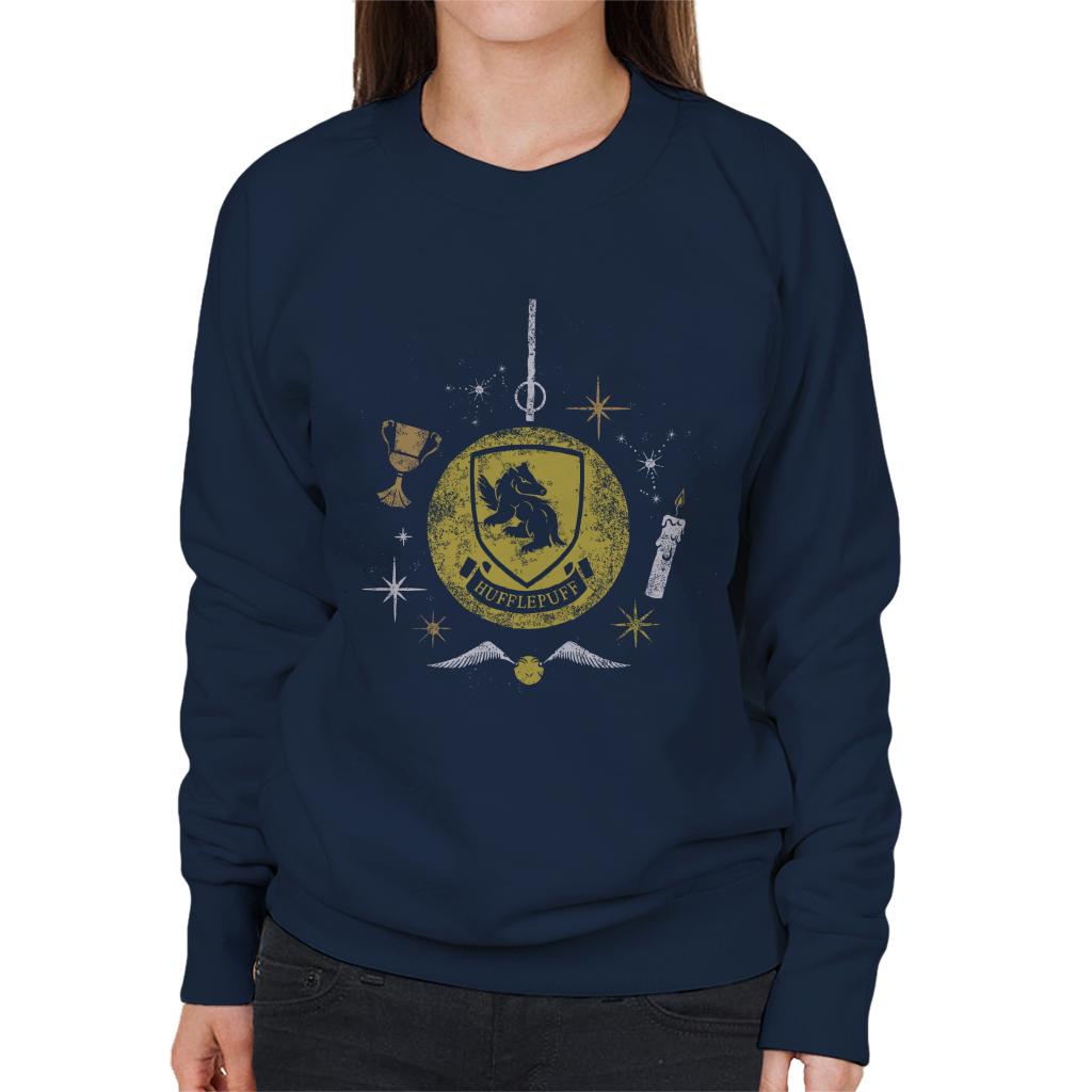 Harry Potter Christmas Hufflepuff Bauble Women's Sweatshirt product image 4