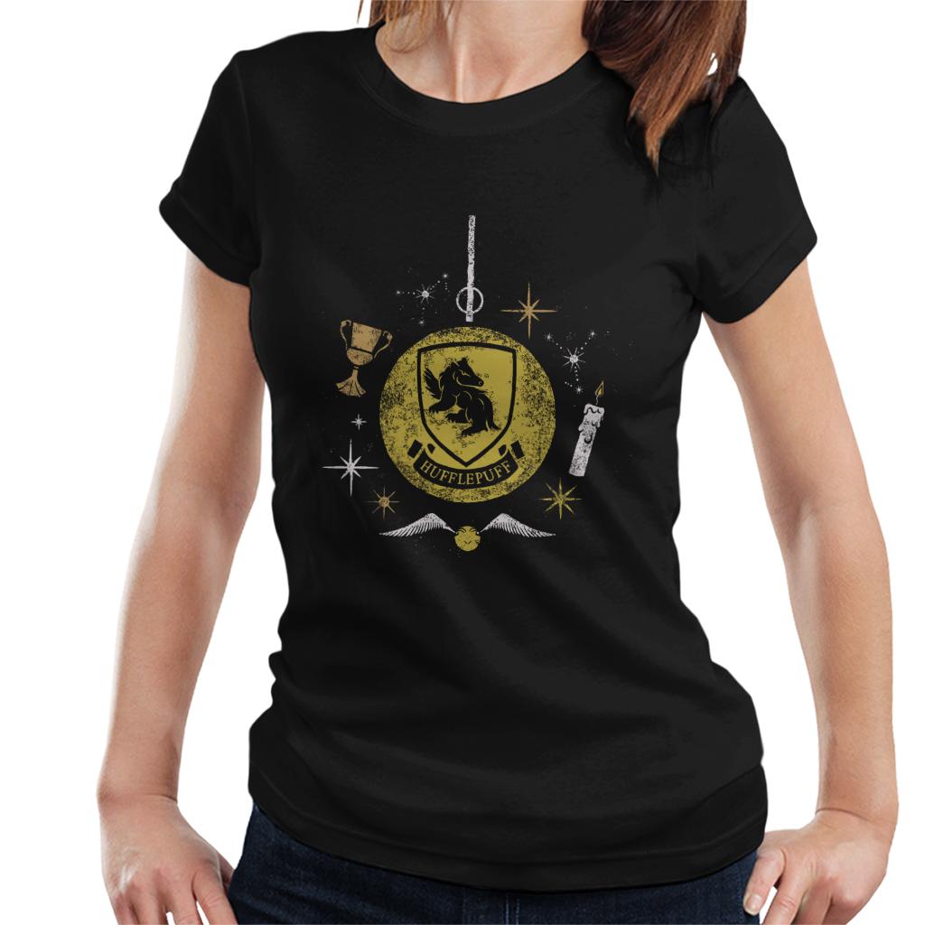 Harry Potter Christmas Hufflepuff Bauble Women's T-Shirt product image 1