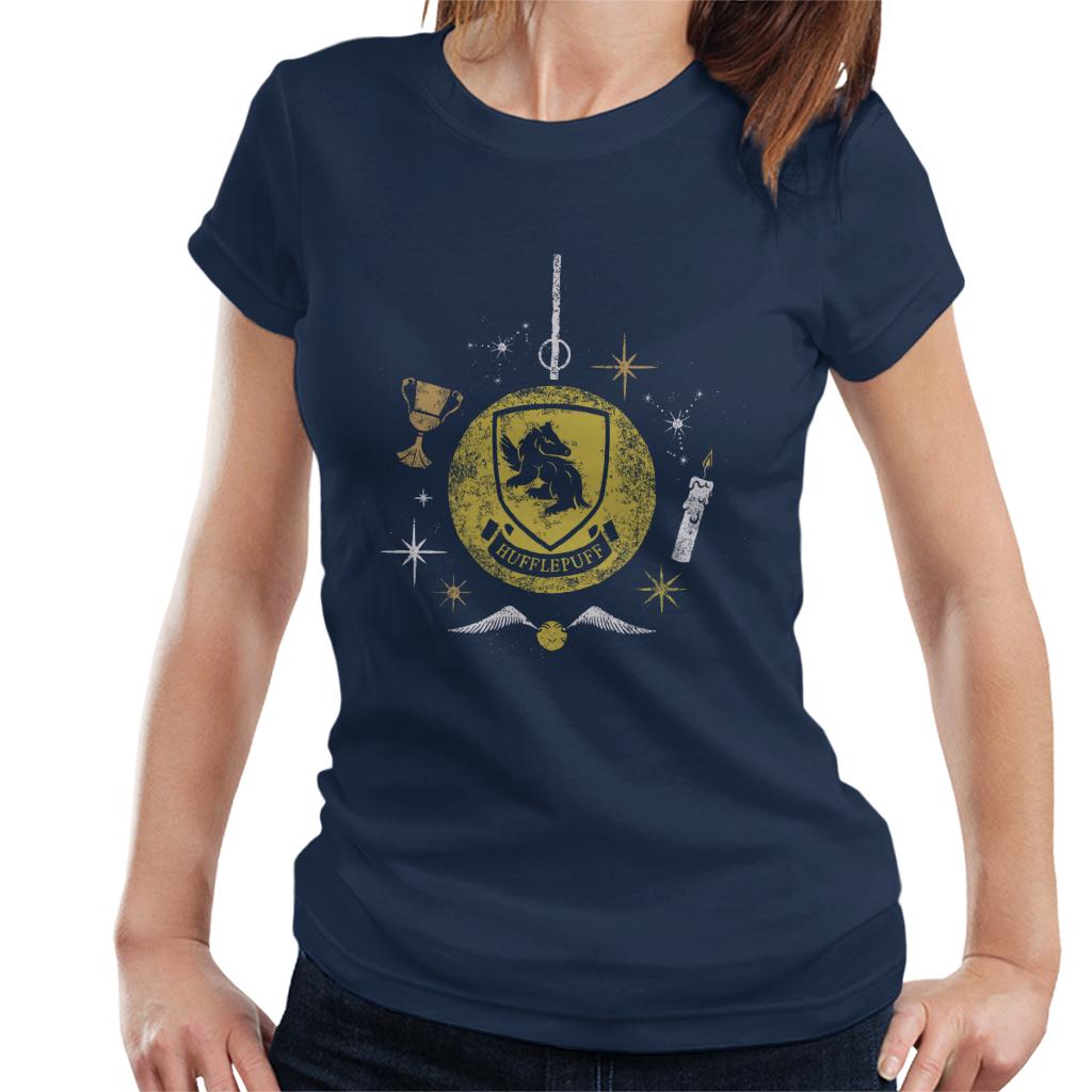 Harry Potter Christmas Hufflepuff Bauble Women's T-Shirt product image 4