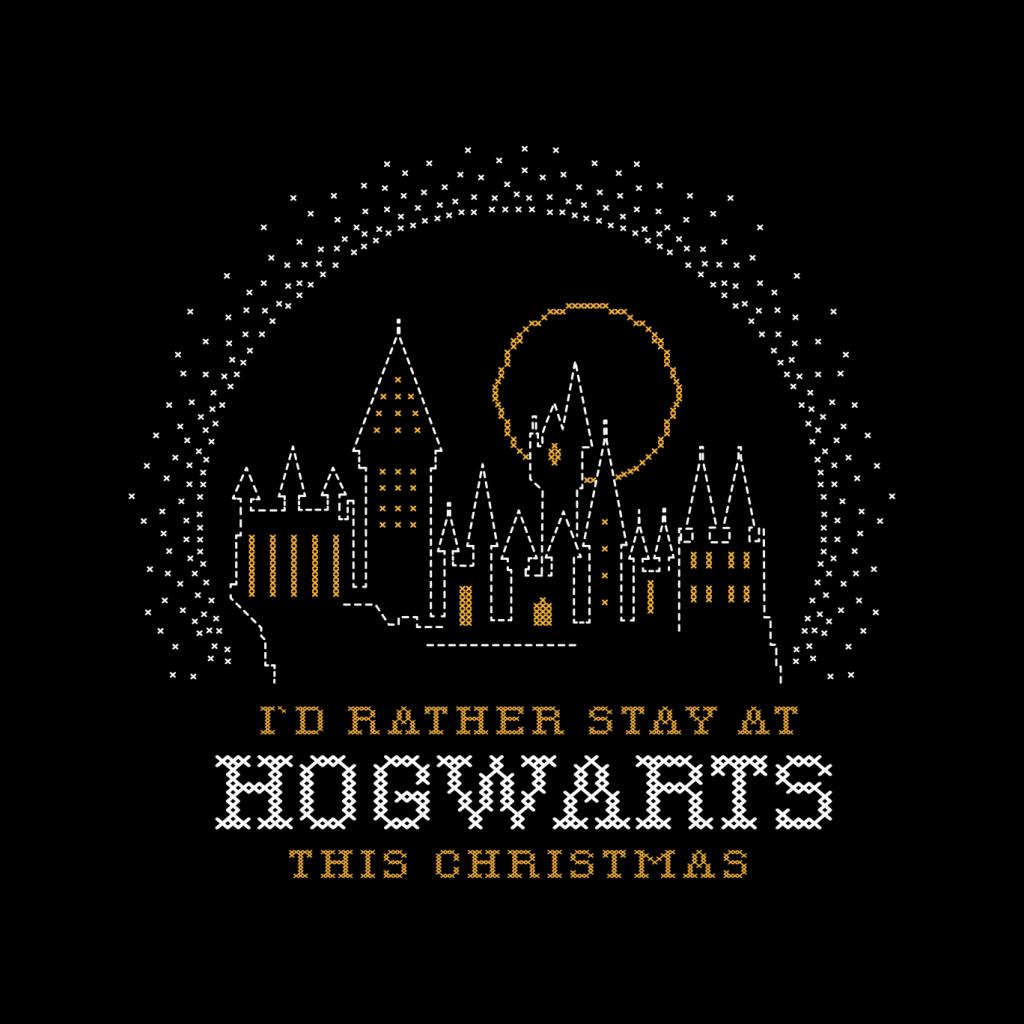 Harry Potter Christmas Staying At Hogwarts Kid's Sweatshirt product image 2