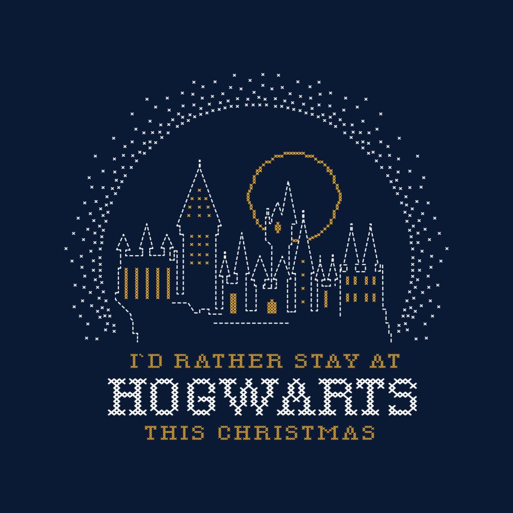 Harry Potter Christmas Staying At Hogwarts Women's Hooded product image 7