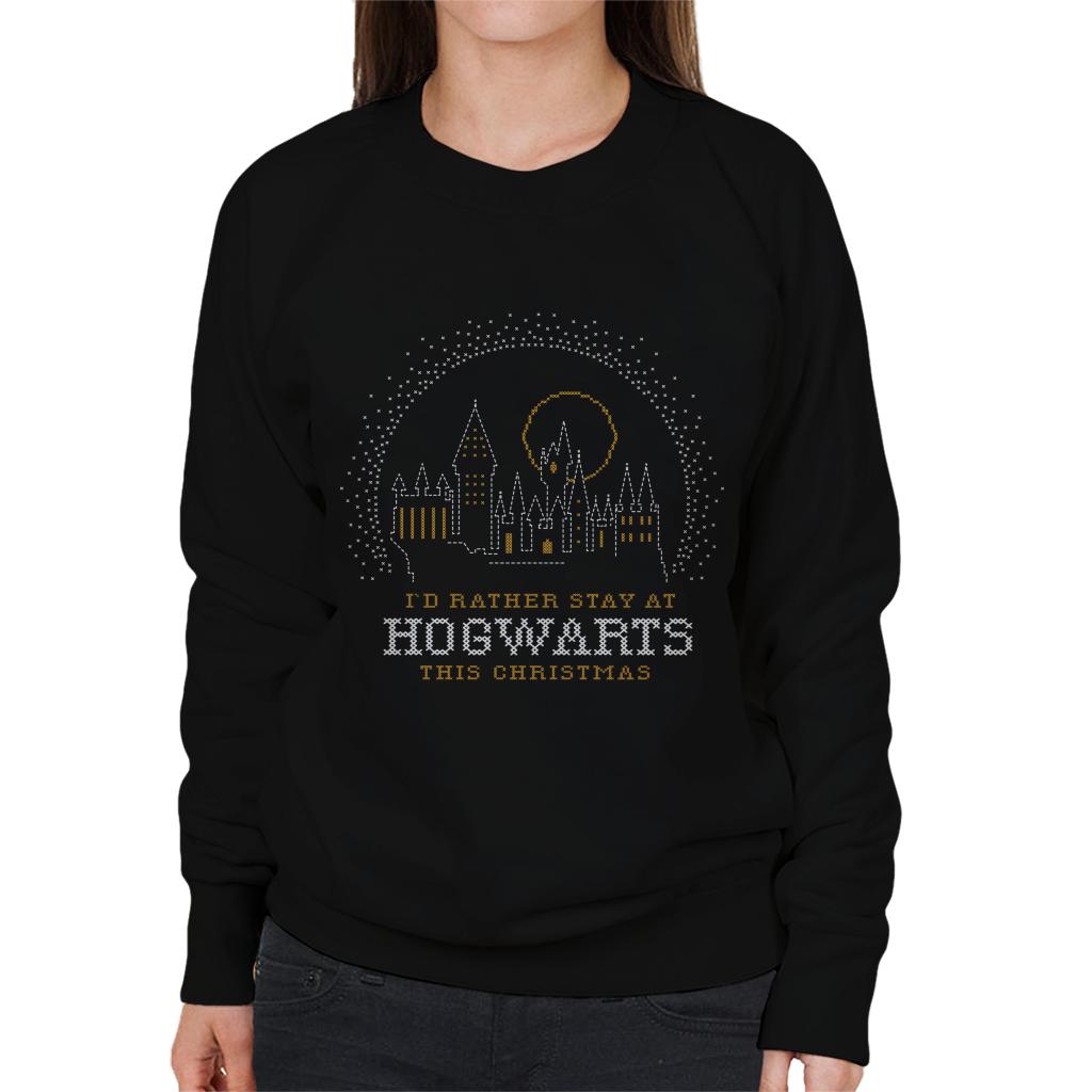 Harry Potter Christmas Staying At Hogwarts Women's product image 1