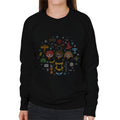 Harry Potter Christmas Characters Montage Women's Sweatshirt product image 1