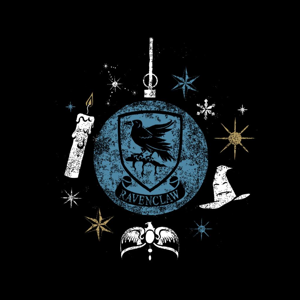 Harry Potter Christmas Ravenclaw Men's T-Shirt product image 2