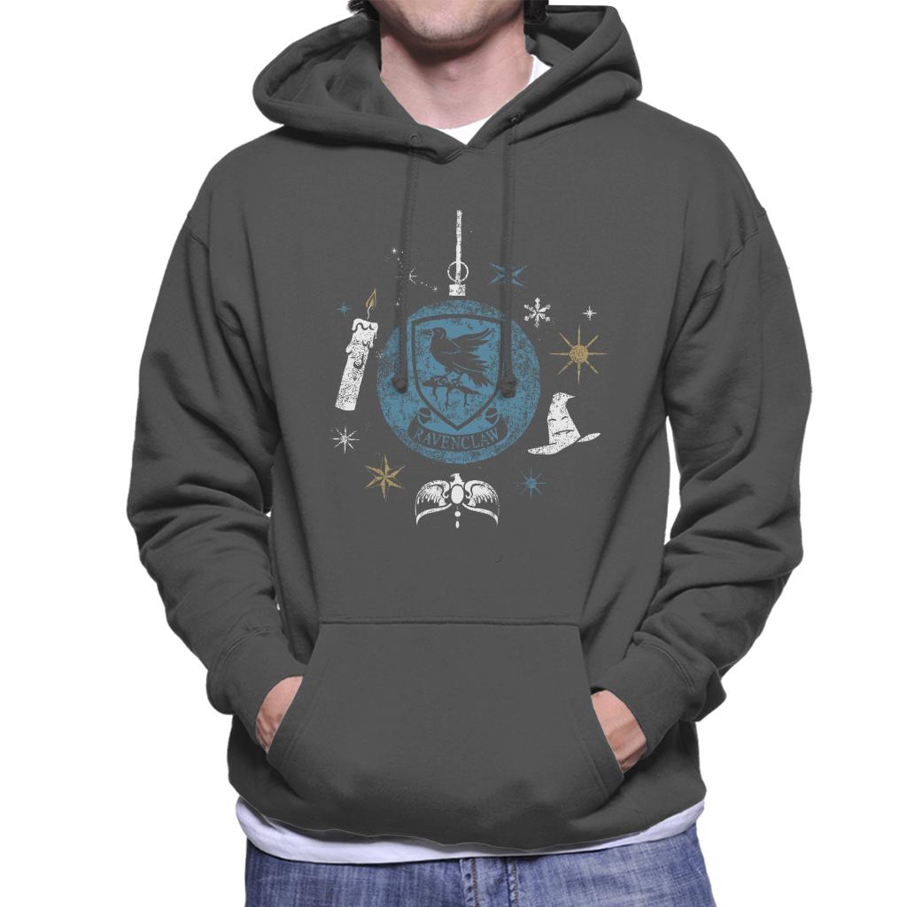 Harry Potter Christmas Ravenclaw Men's Hooded Sweatshirt product image 4