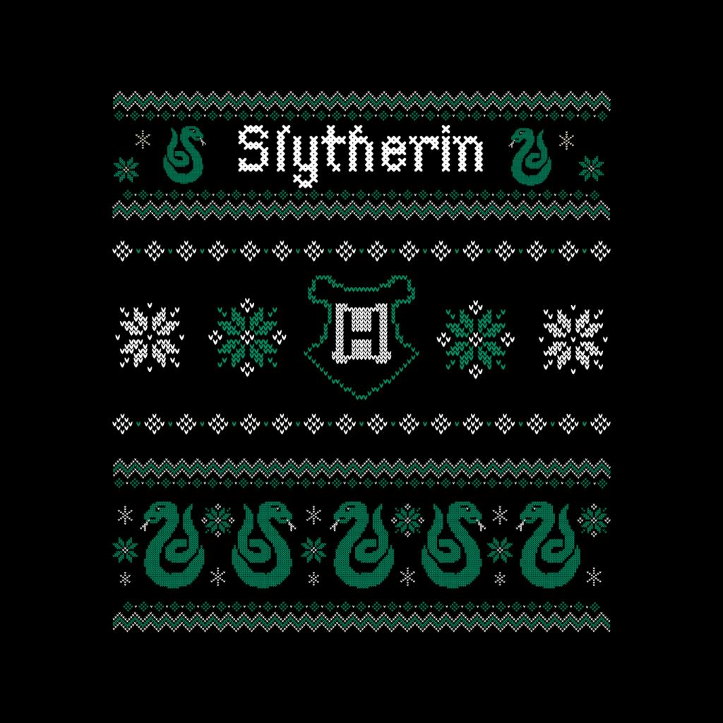 Harry Potter Christmas Slytherin Women's T-Shirt product image 2