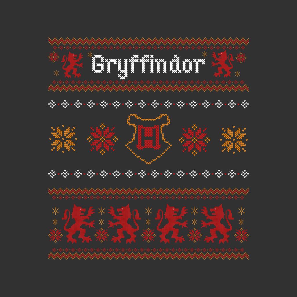 Harry Potter Christmas Gryffindor Festive Pattern Men's product image 2