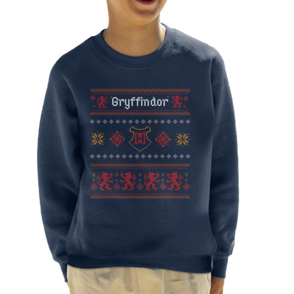 Harry Potter Christmas Gryffindor Festive Pattern Kid's product image 4