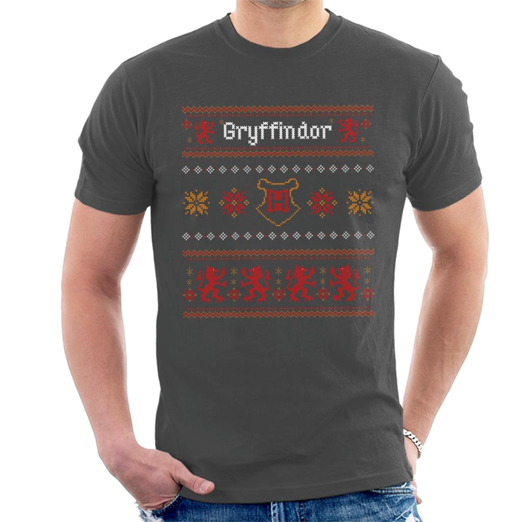Harry Potter Christmas Gryffindor Festive Pattern Men's product image 1