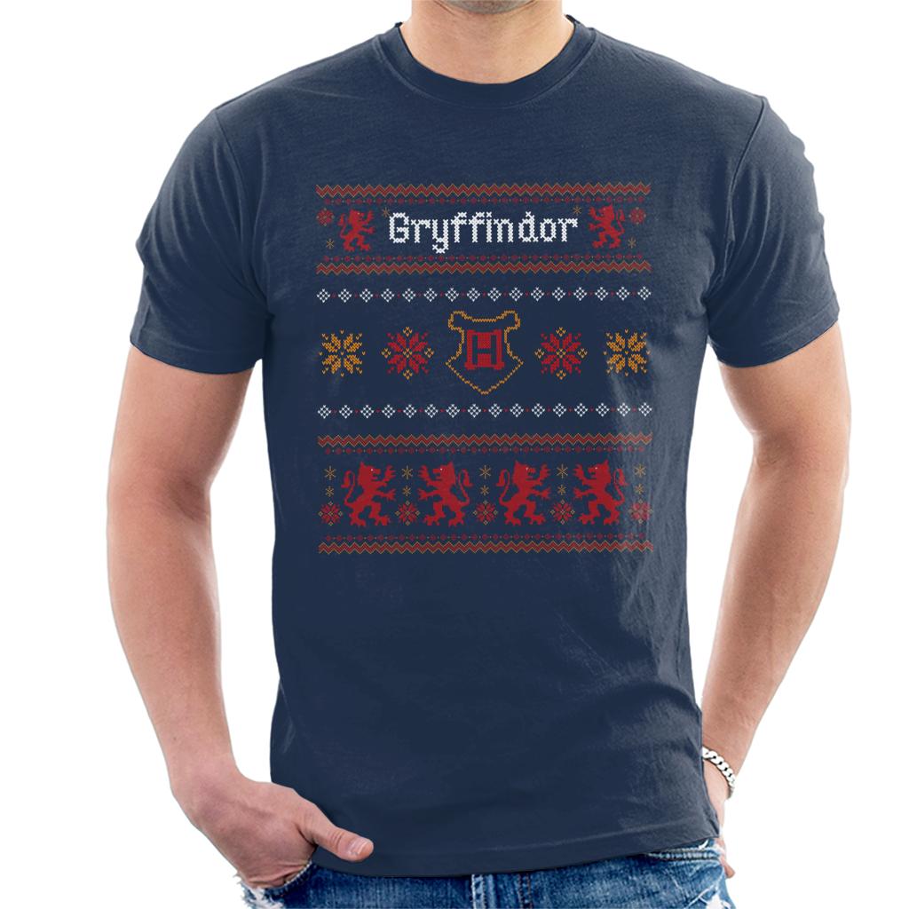 Harry Potter Christmas Gryffindor Festive Pattern Men's product image 4
