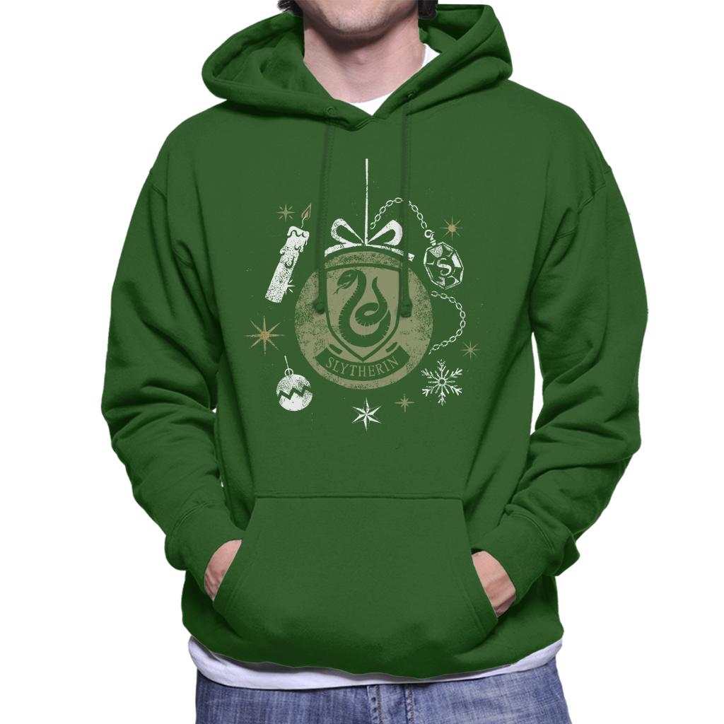 Harry Potter Christmas Slytherin Bauble Men's Hooded product image 4