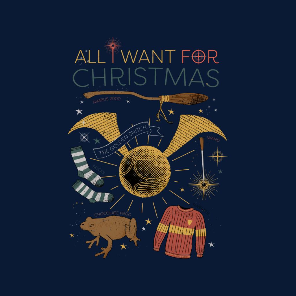 Harry Potter Christmas All I Want Is Kid's T-Shirt product image 5