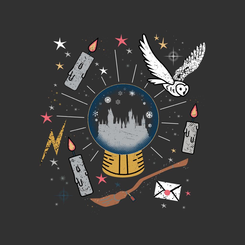 Harry Potter Christmas Crystal Ball Kid's T-Shirt product image 5
