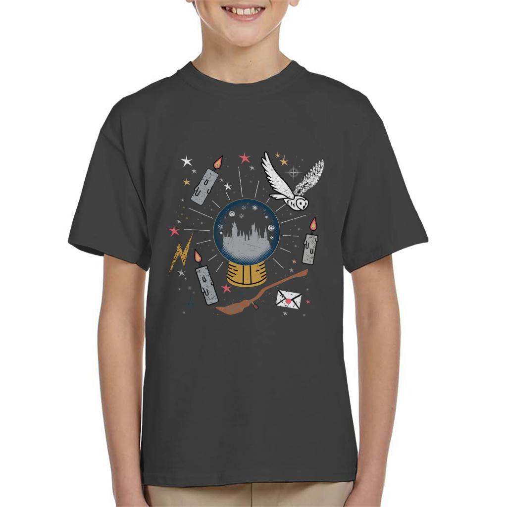 Harry Potter Christmas Crystal Ball Kid's T-Shirt product image 4