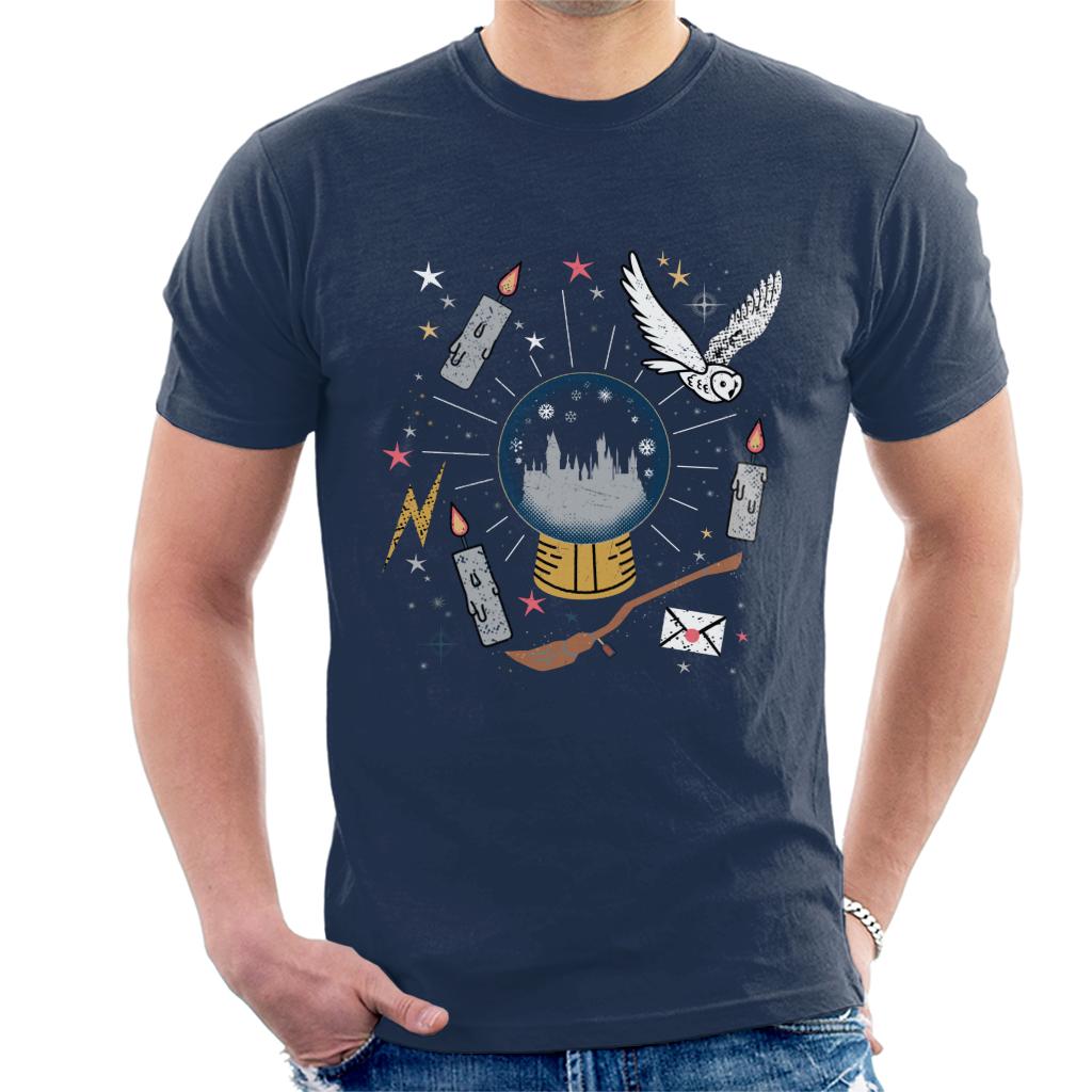 Harry Potter Christmas Crystal Ball Men's T-Shirt product image 6