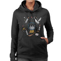 Harry Potter Christmas Crystal Ball Women's Hooded product image 1