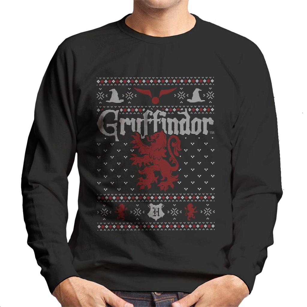 Harry Potter Christmas Gryffindor Men's Sweatshirt product image 1