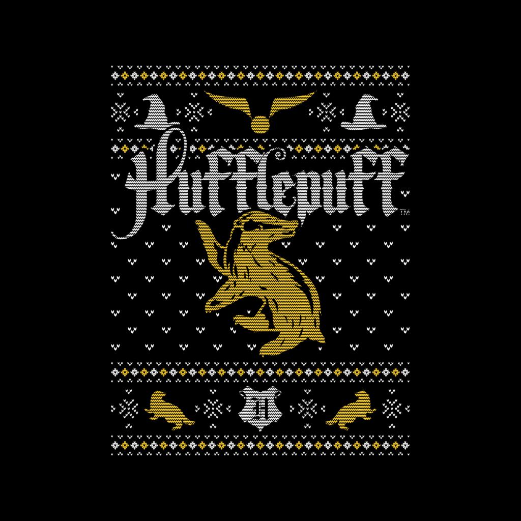 Harry Potter Christmas Hufflepuff Kid's Sweatshirt product image 2
