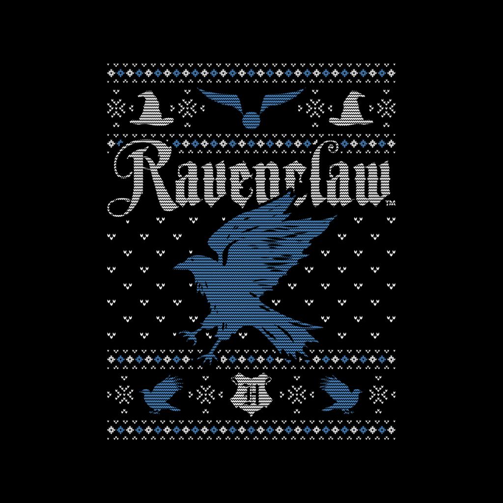 Harry Potter Christmas Ravenclaw Patten Women's Sweatshirt product image 2