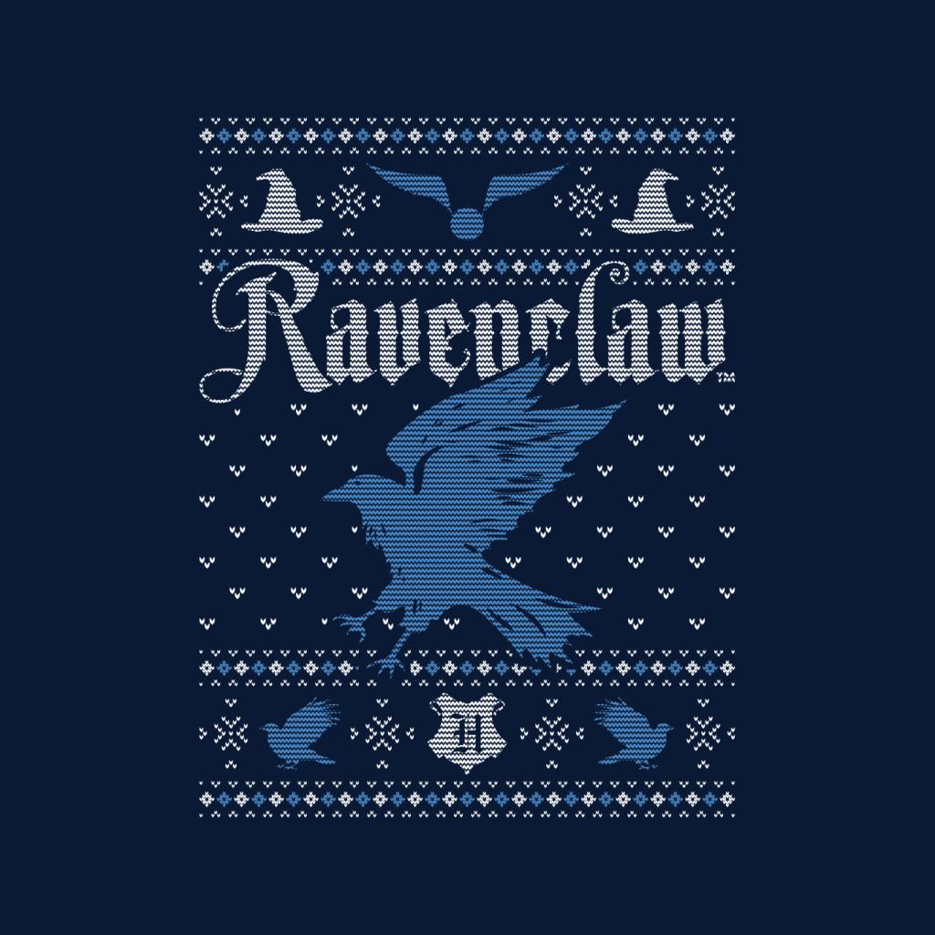 Harry Potter Christmas Ravenclaw Patten Women's T-Shirt product image 5