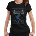 Harry Potter Christmas Ravenclaw Patten Women's T-Shirt product image 1