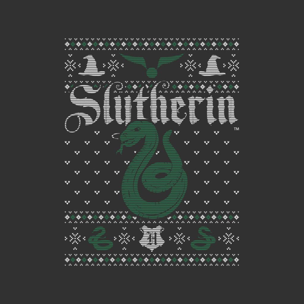 Harry Potter Christmas Slytherin Serpent Kid's Sweatshirt product image 5
