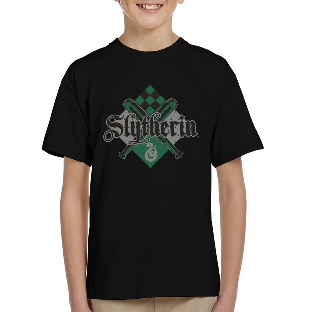 Harry Potter Slytherin Quidditch Crest Kid's T-Shirt product image 1
