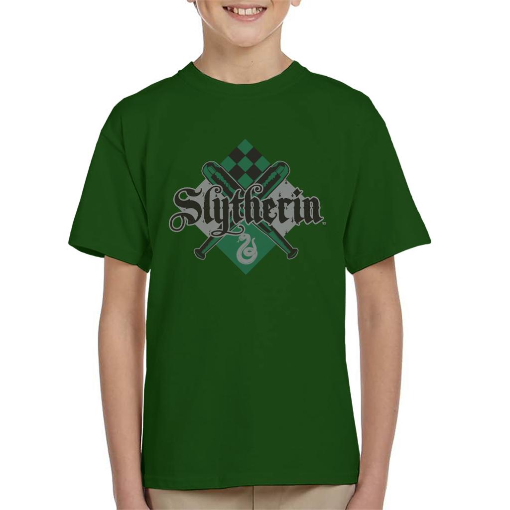 Harry Potter Slytherin Quidditch Crest Kid's T-Shirt product image 6