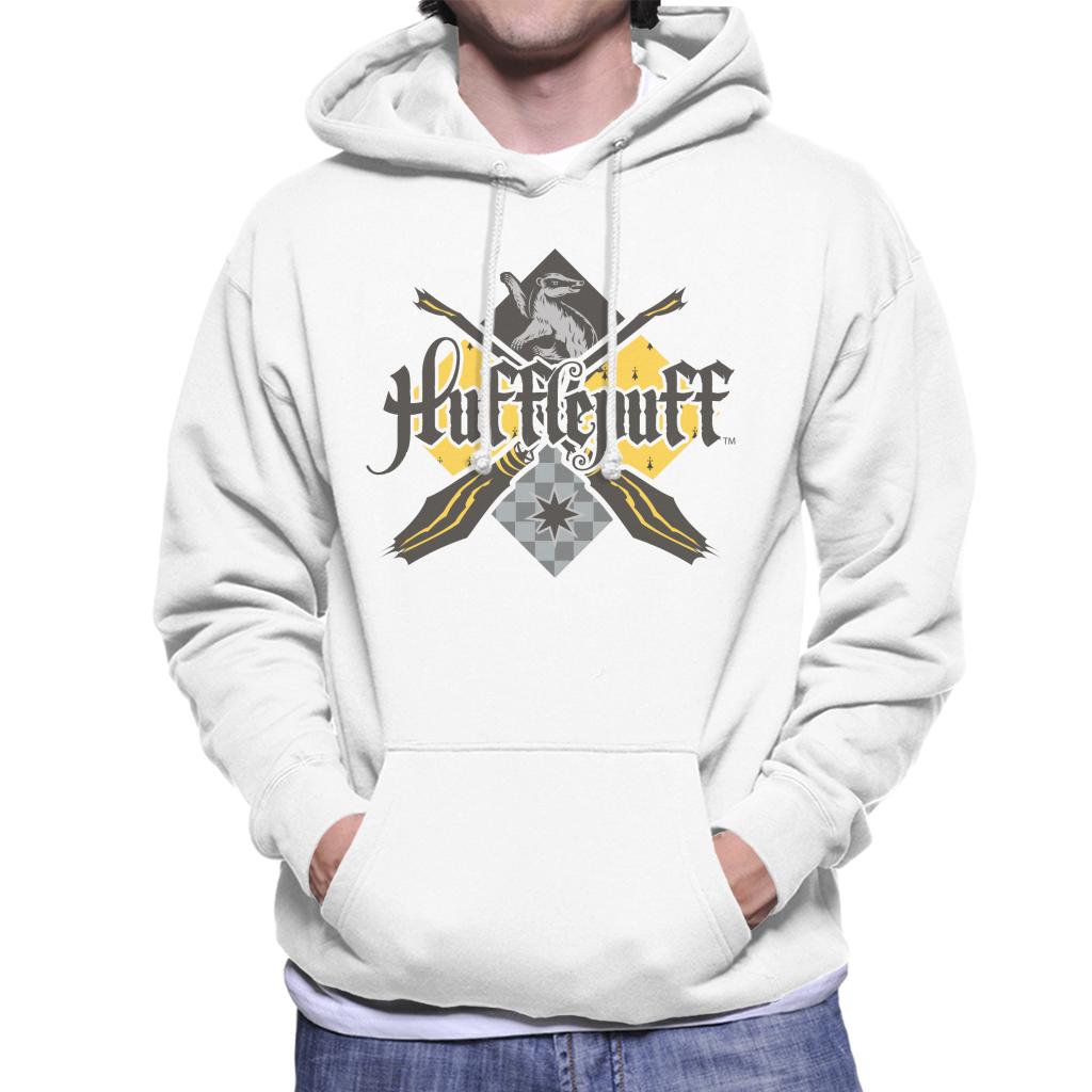 Harry Potter Hufflepuff Quidditch Crest Men's Hooded product image 4