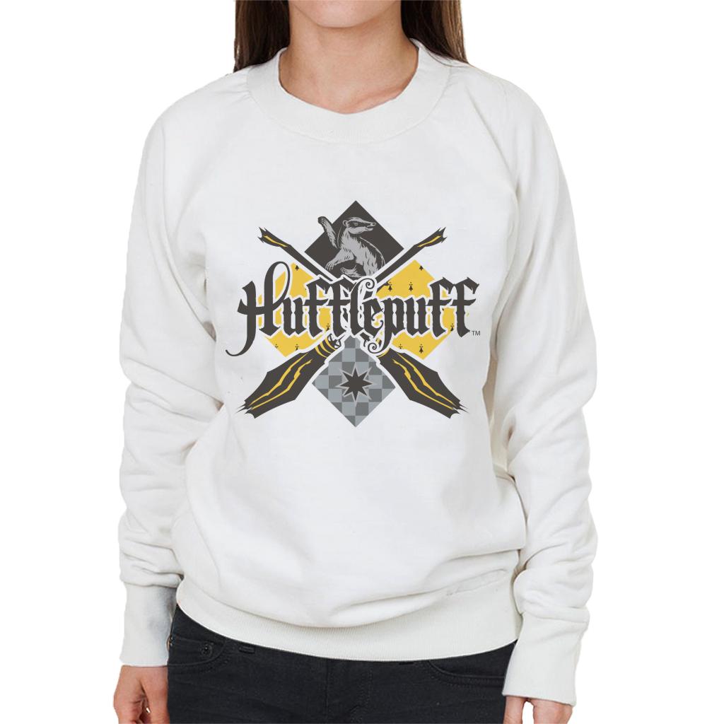 Harry Potter Hufflepuff Quidditch Crest Women's Sweatshirt product image 4