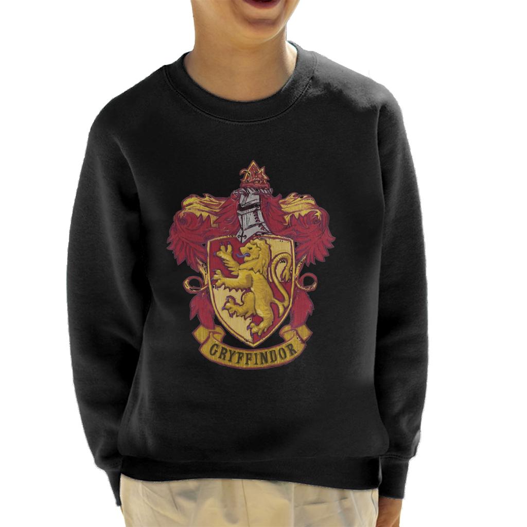 Harry Potter Gryffindor House Crest Kid's Sweatshirt product image 1