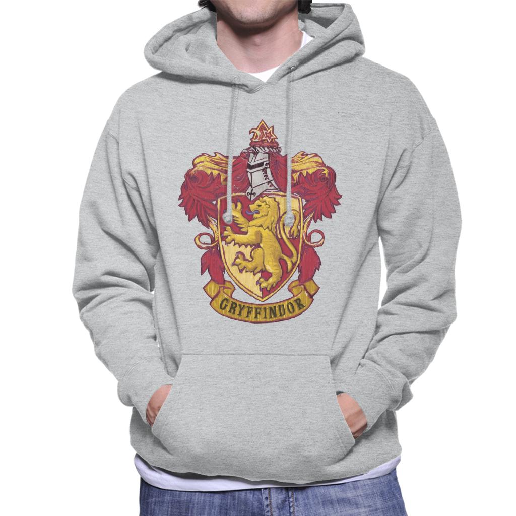 Harry Potter Gryffindor House Crest Men's Hooded Sweatshirt product image 6