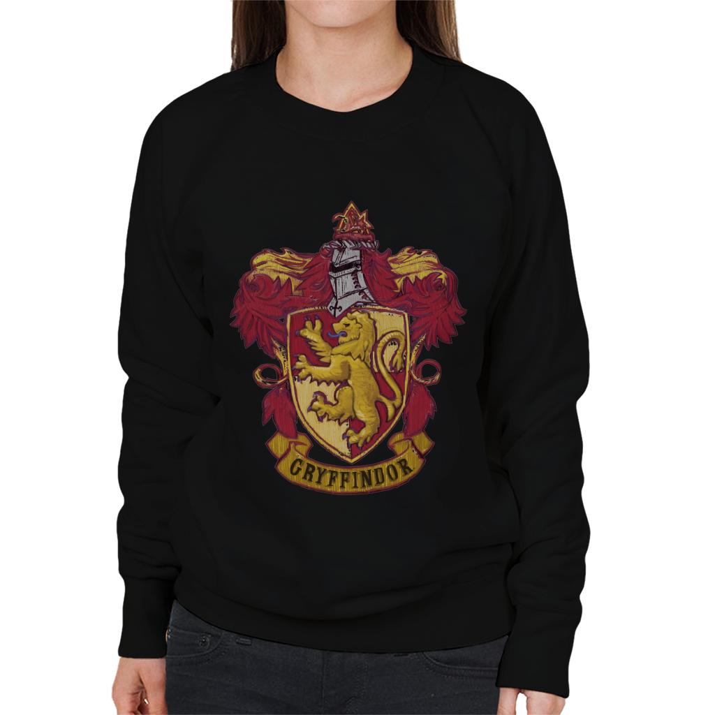 Harry Potter Gryffindor House Crest Women's Sweatshirt product image 1