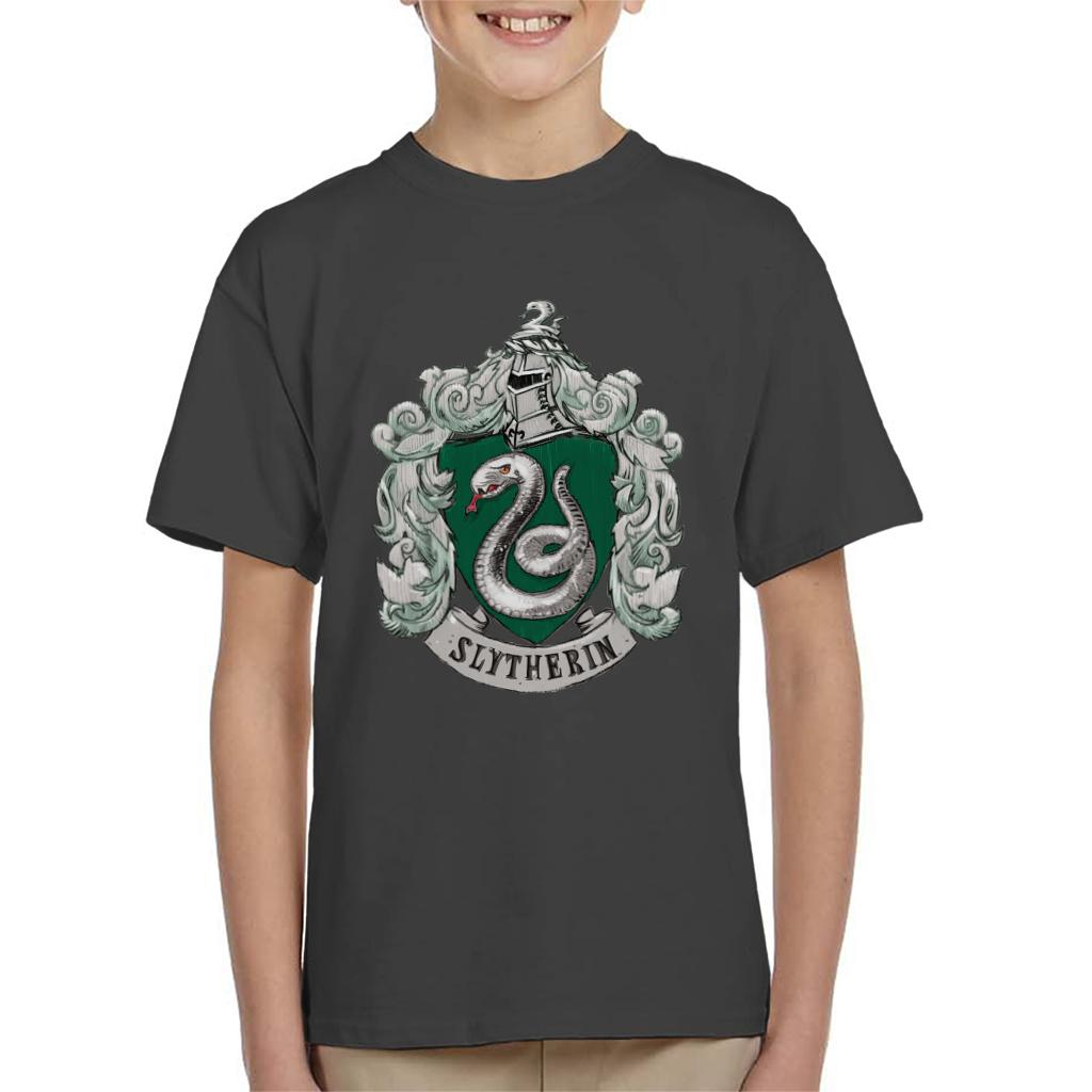 Harry Potter Slytherin House Crest Kid's T-Shirt product image 4