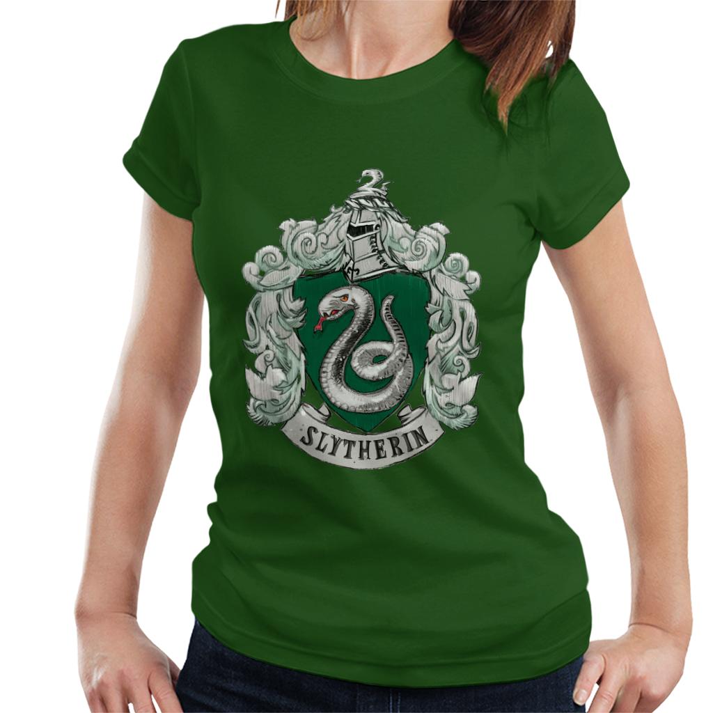 Harry Potter Slytherin House Crest Women's T-Shirt product image 6