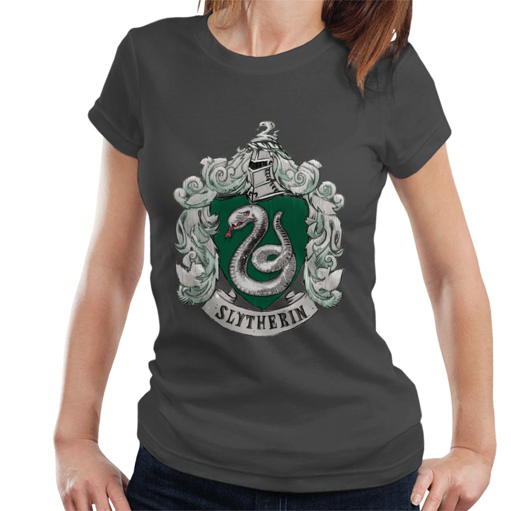 Harry Potter Slytherin House Crest Women's T-Shirt product image 4