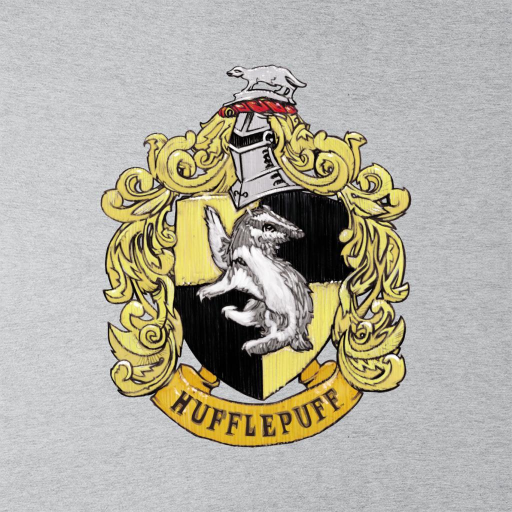Harry Potter Hufflepuff House Crest Men's Hooded Sweatshirt product image 5