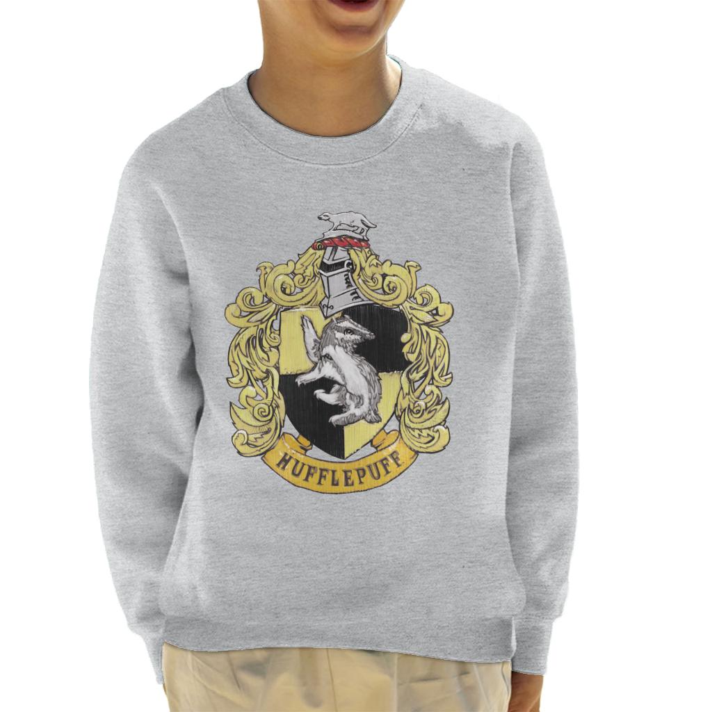 Harry Potter Hufflepuff House Crest Kid's Sweatshirt product image 4