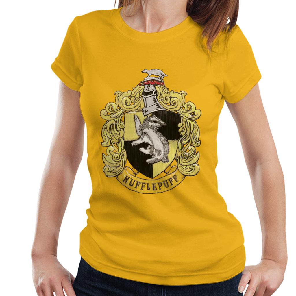 Harry Potter Hufflepuff House Crest Women's T-Shirt product image 6