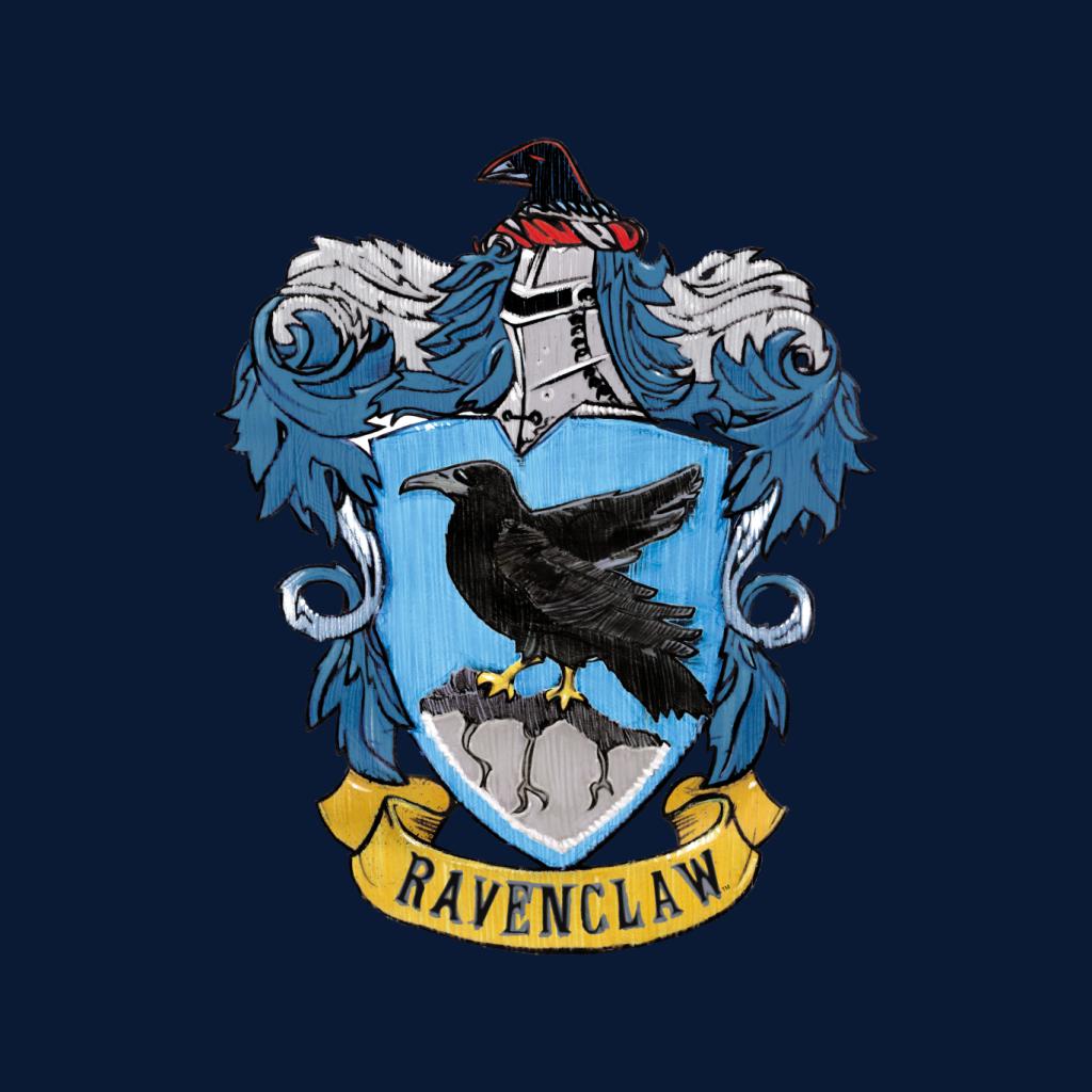 Harry Potter Ravenclaw House Crest Women's Hooded Sweatshirt product image 7